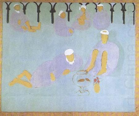 Henri Matisse THe Arab Cafe (mk35) china oil painting image